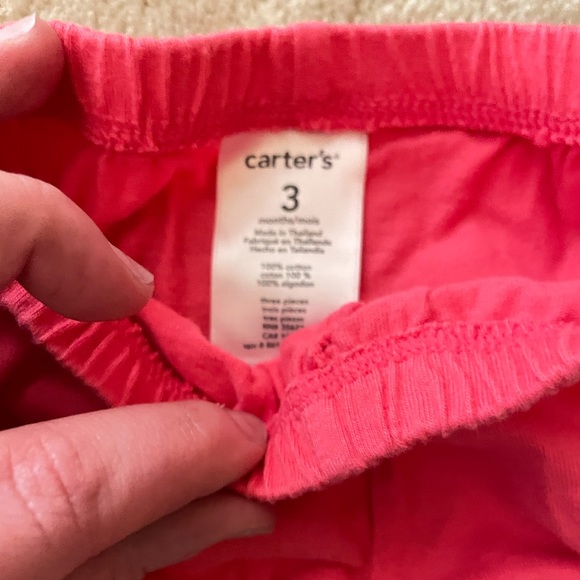 Carter’s Striped blouse and Pink Bloomers Outfit 3 - Picture 6 of 6